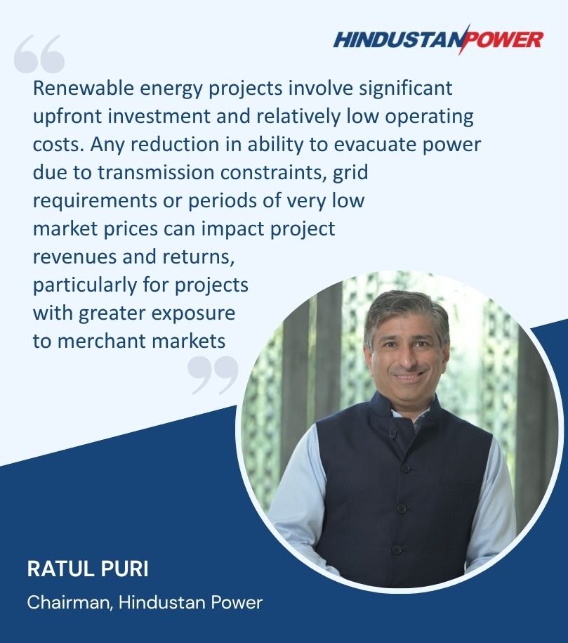 Ratul Puri's Quote on India's Renewable Energy